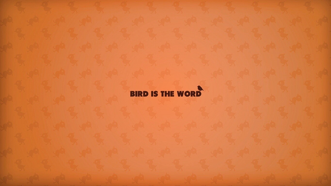 Bird is the word обои