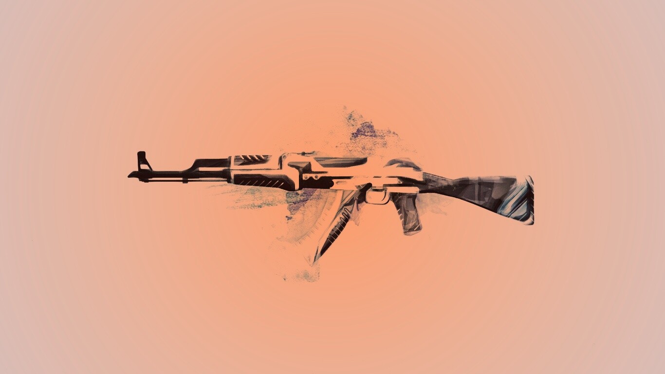 Скин автомата cs go обои
