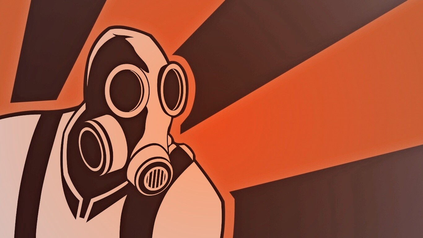 Огнеметчик из Team Fortress 2 обои