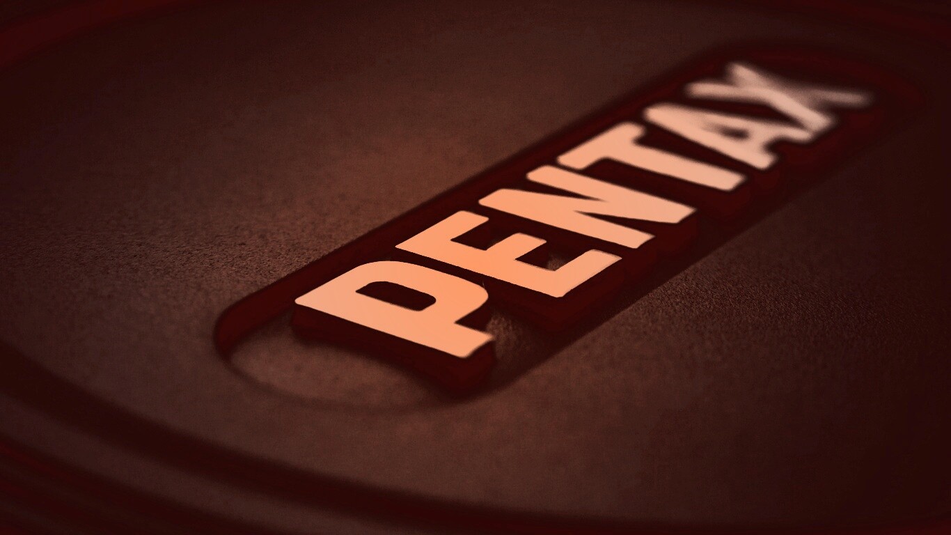 Фотоаппарат пентакс лого обои