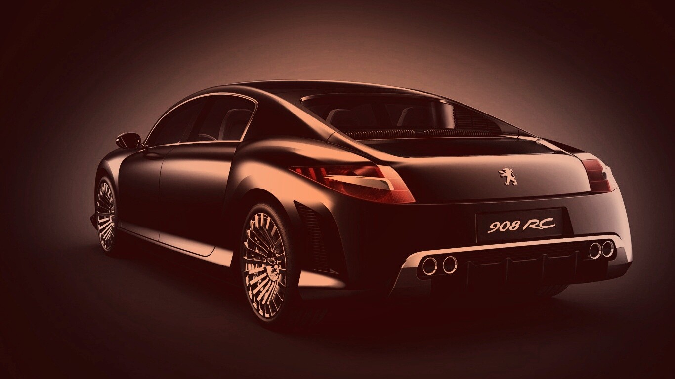 Peugeot 908 RC обои