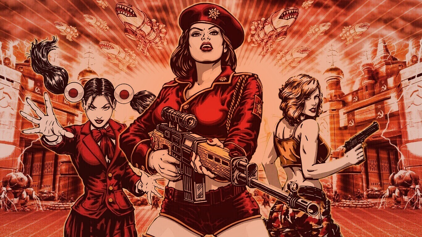 Red alert 3 обои