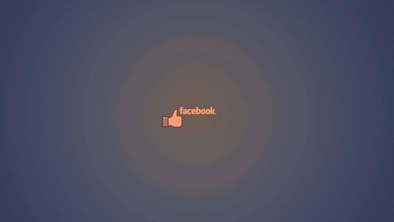 Логотип facebook обои