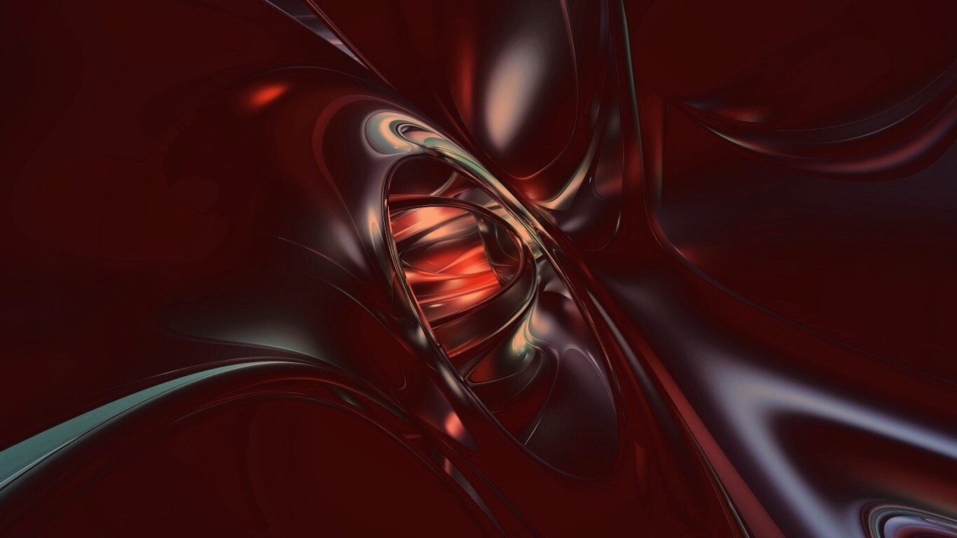 Темная переливчатая абстракция обои