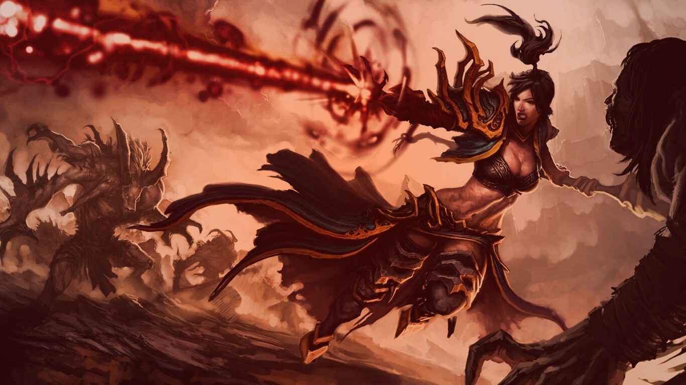 Чародей из Diablo 3 обои