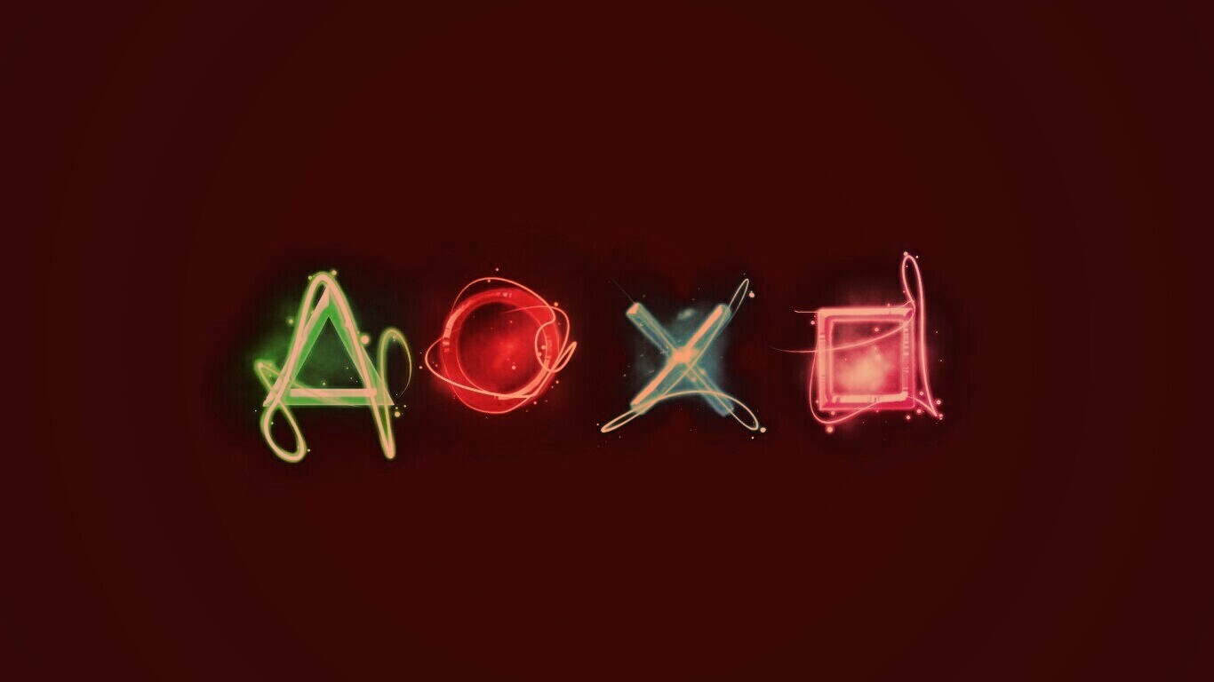Кнопки контроллера Playstation обои