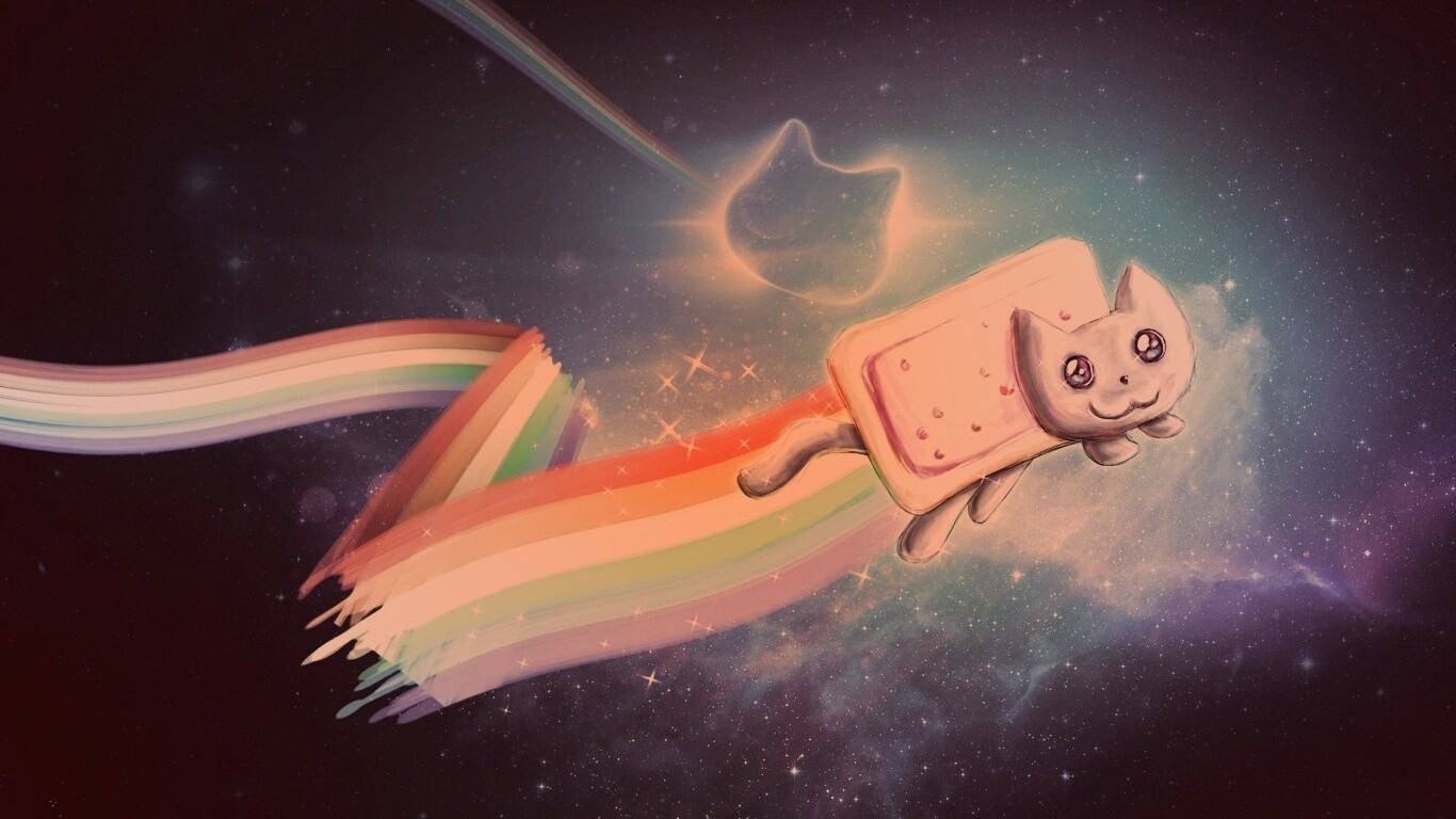 Nyan cat обои