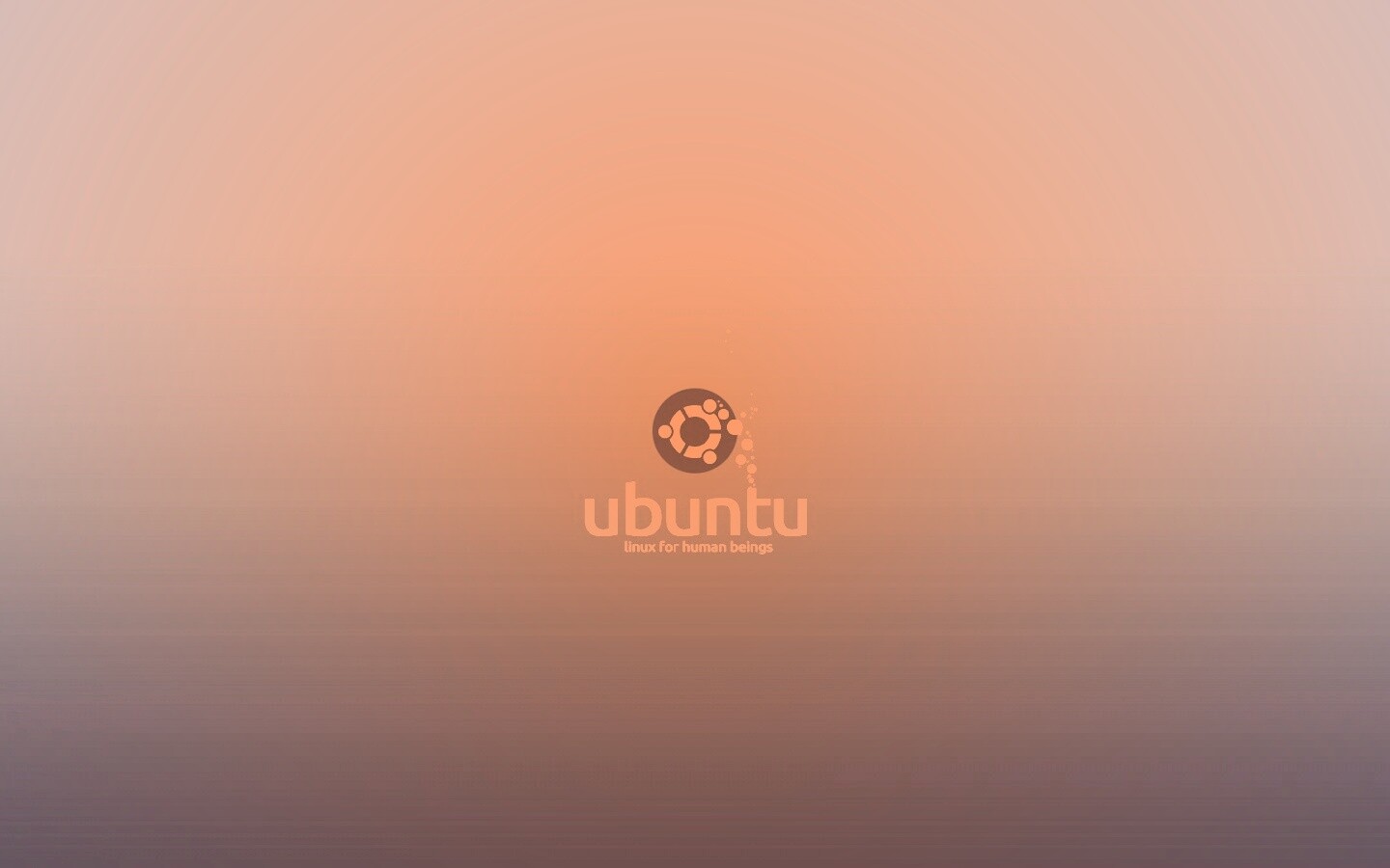 Логотип Ubuntu обои