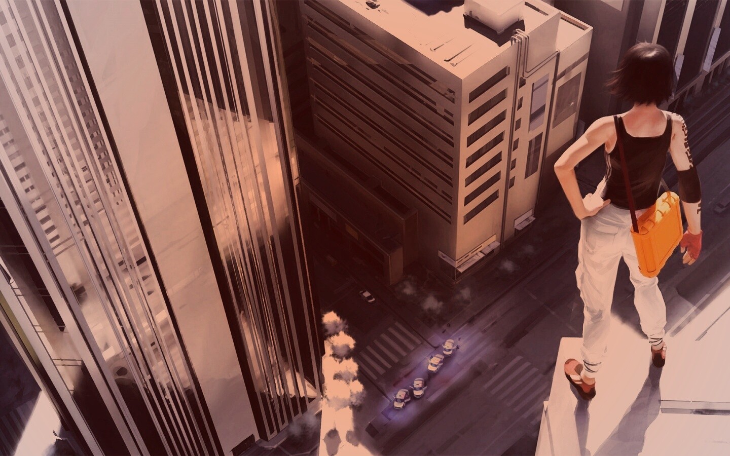 Фейт из Mirrors Edge обои