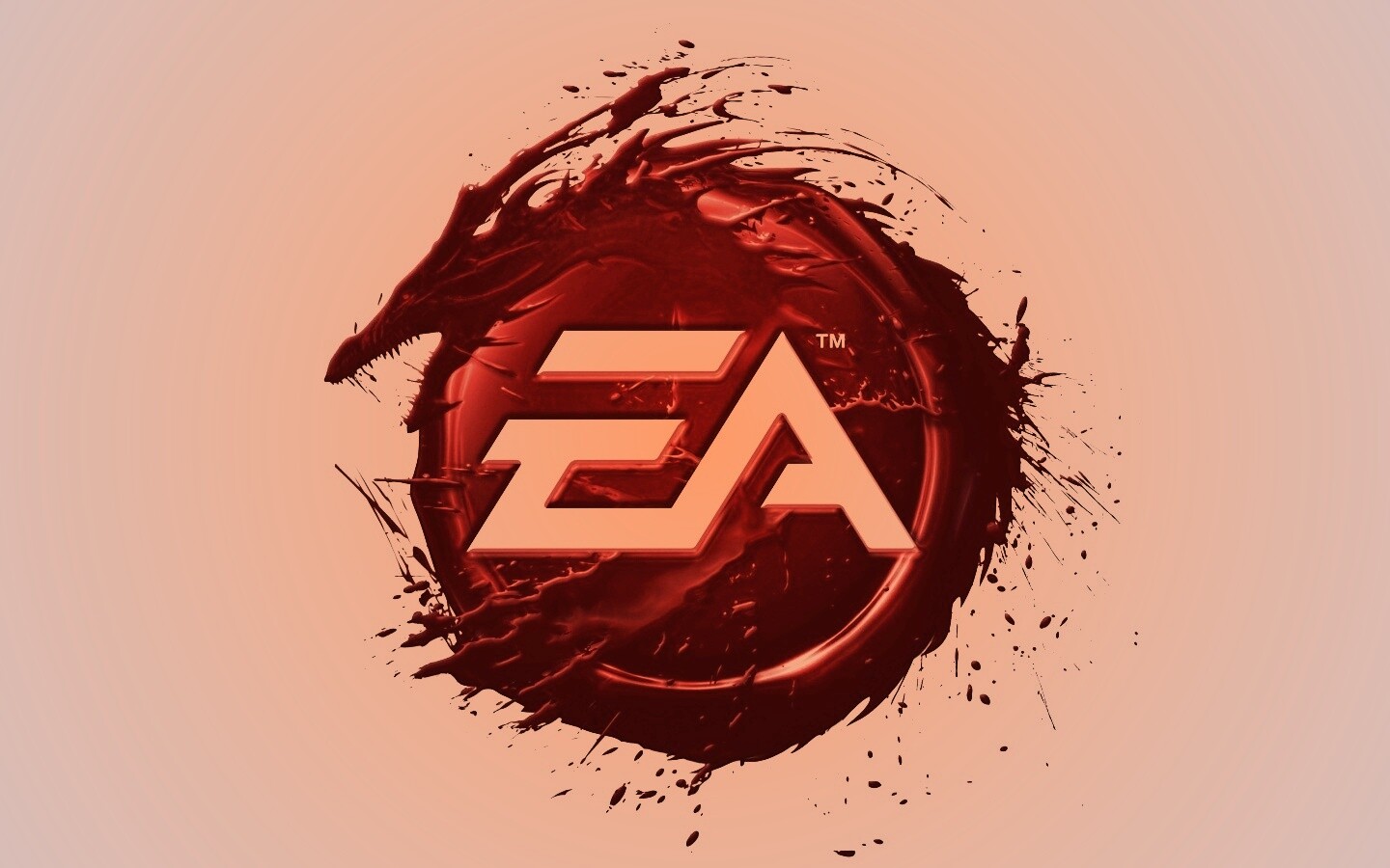 Логотип Electronic Arts из Dragon Age обои