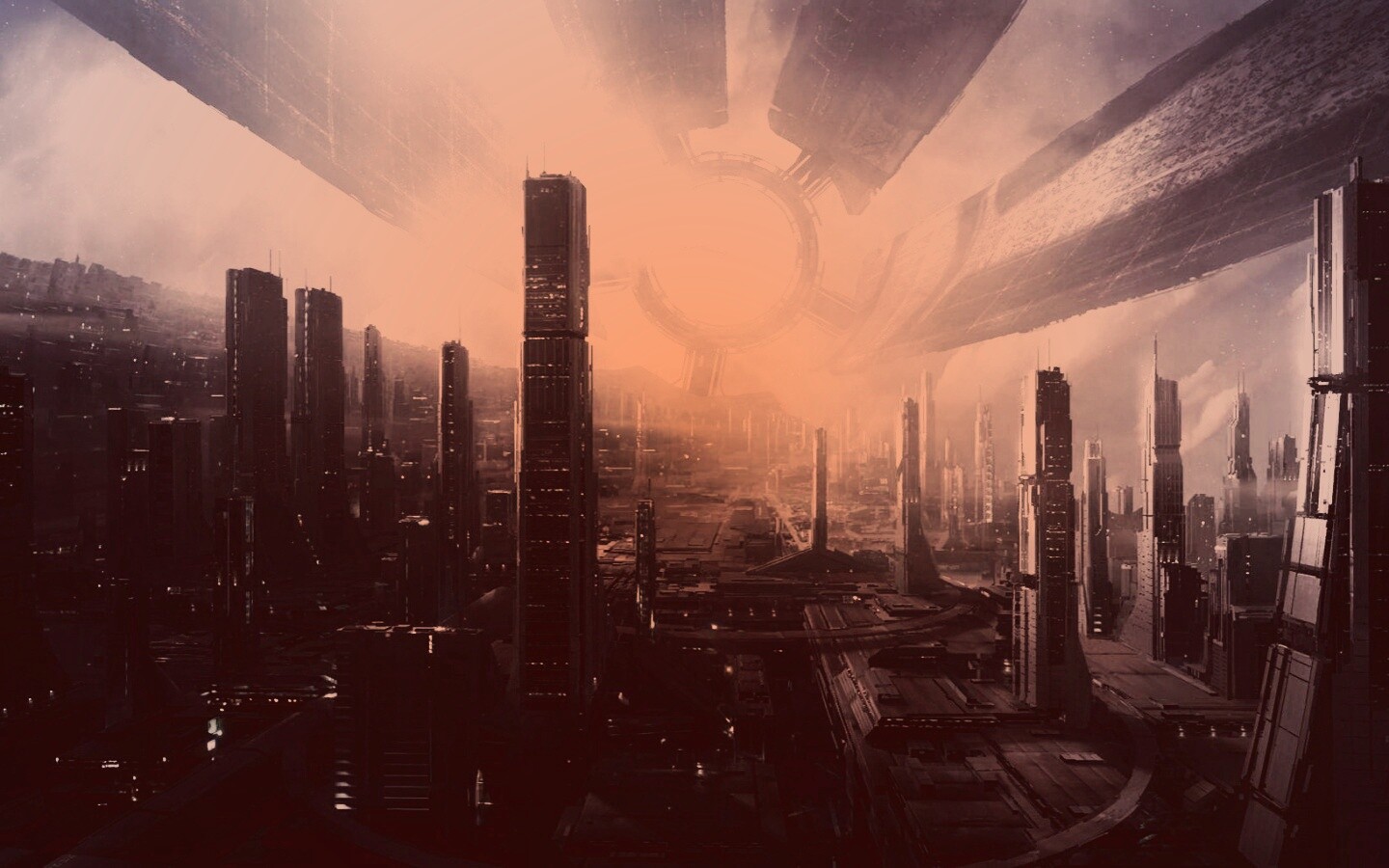 Цитадель из Mass Effect обои