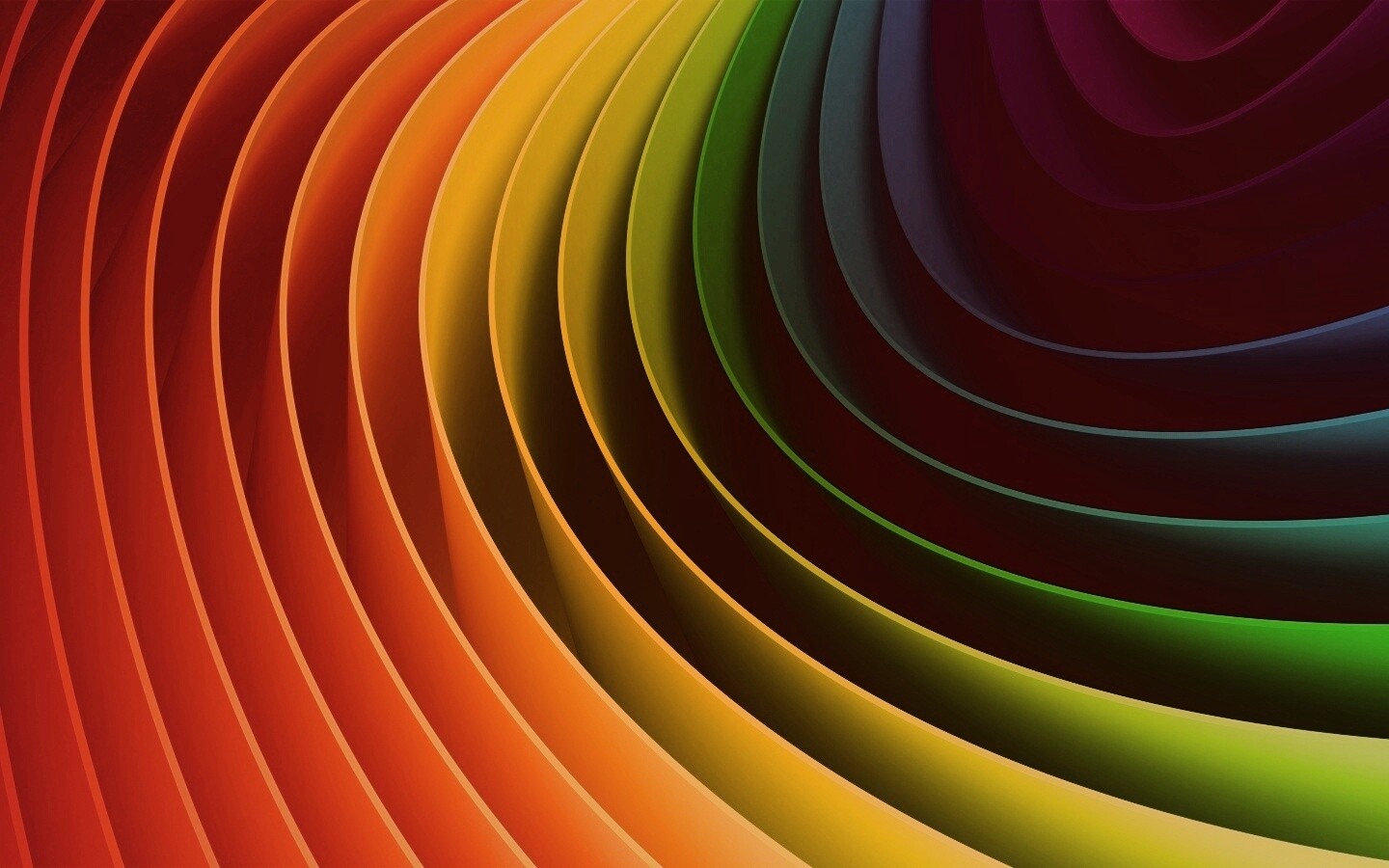 Радуга может быть такой обои