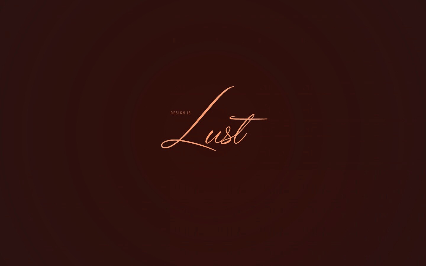 Design is lust обои
