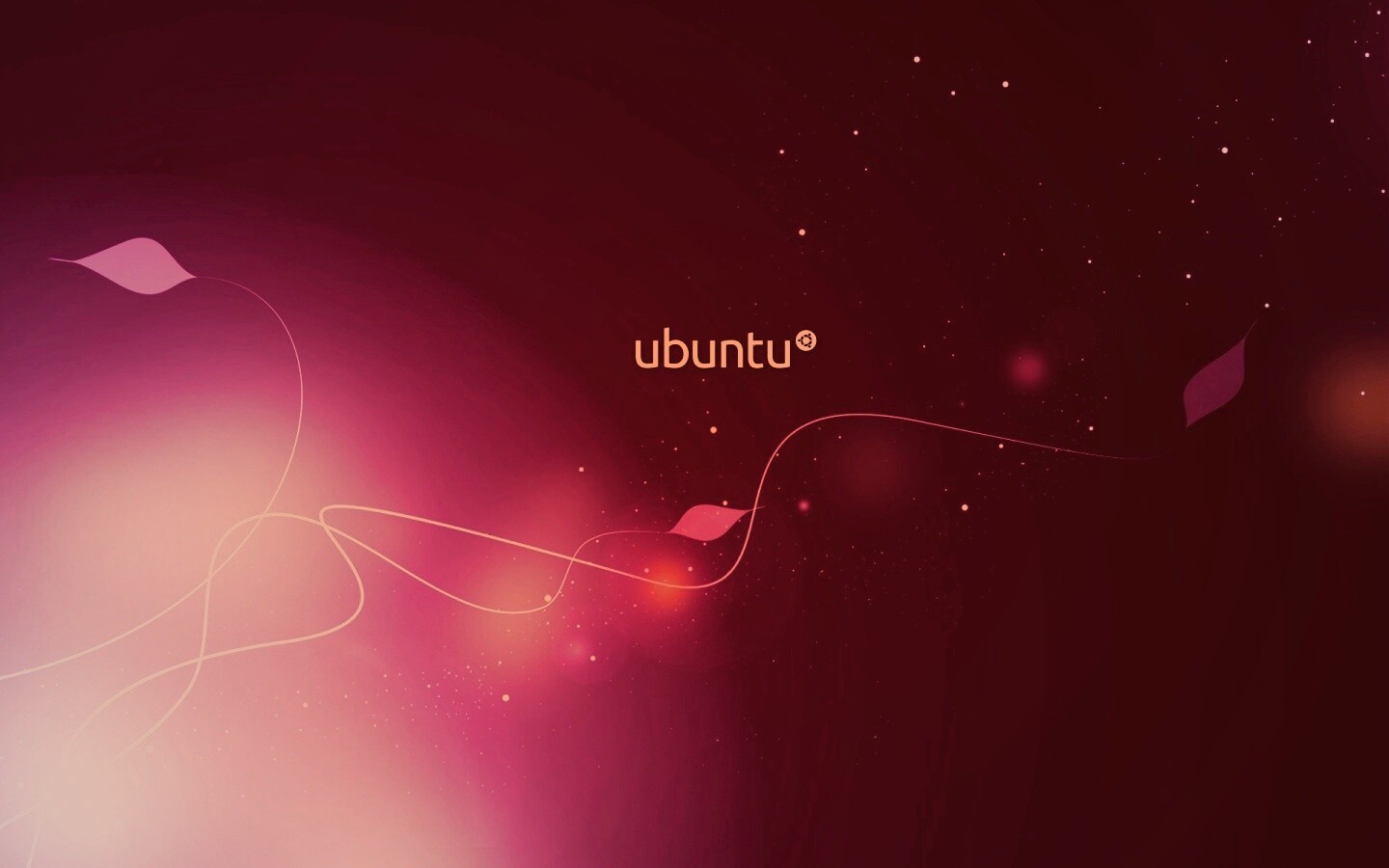 Сиреневые обои Ubuntu обои