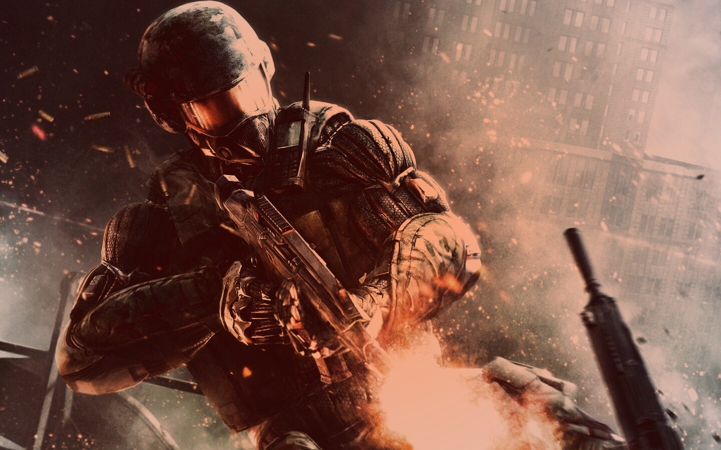 Костюм из Crysis 2 обои