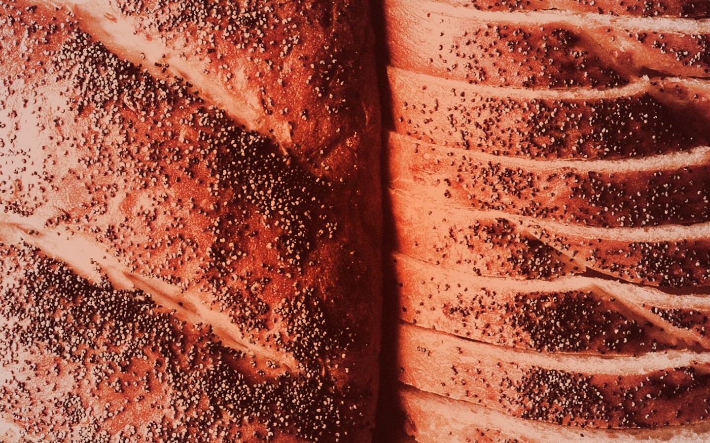 Выпечка с маковой крошкой обои