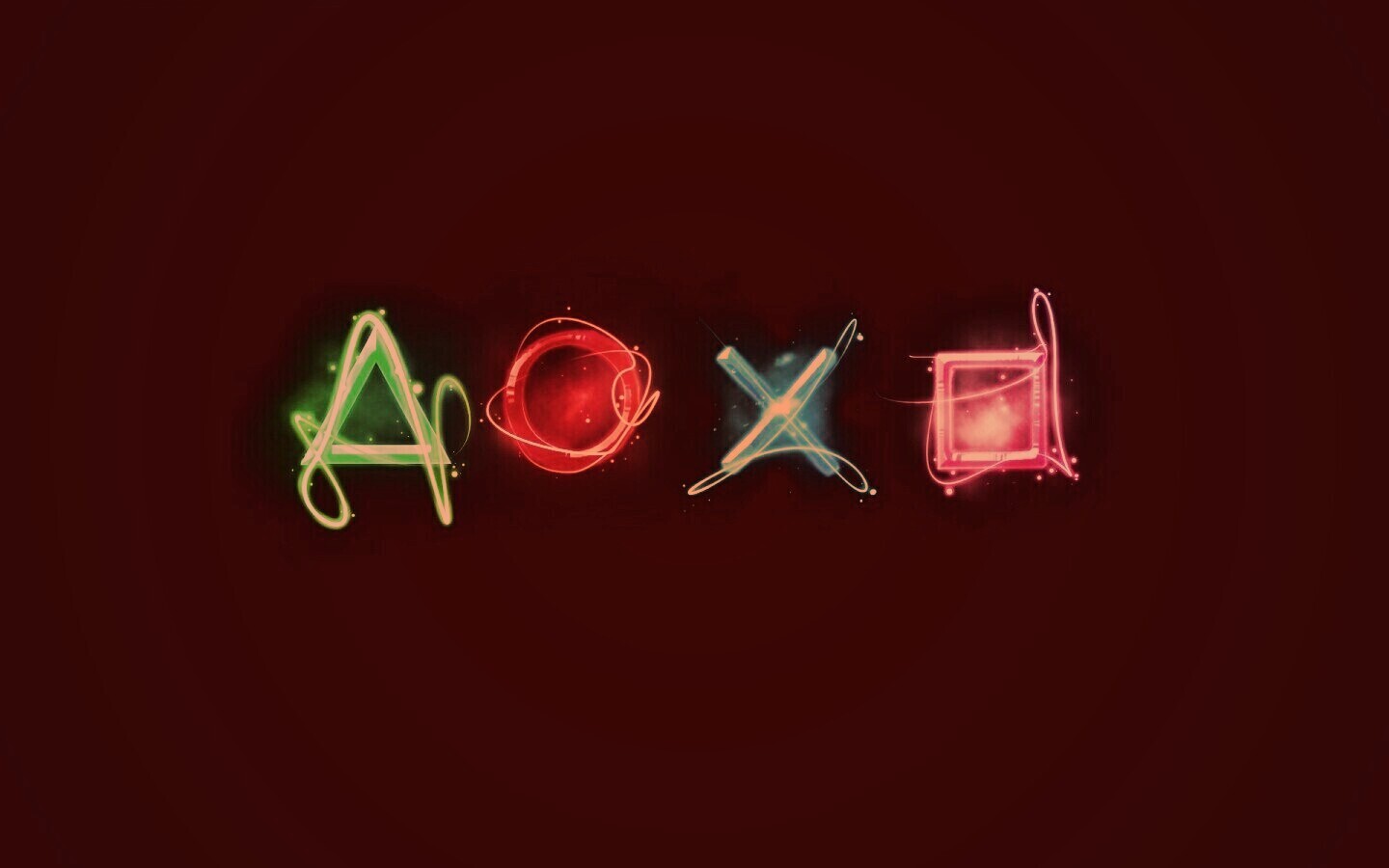 Кнопки контроллера Playstation обои