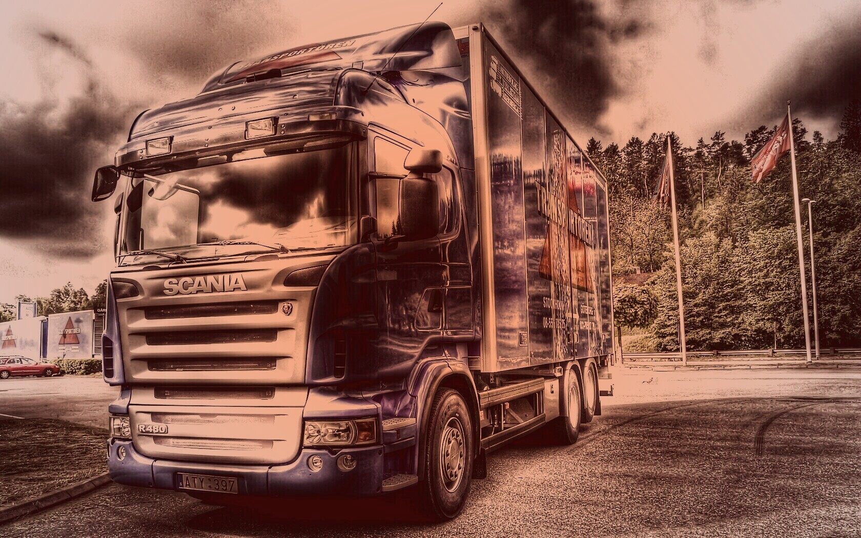 Scania обои