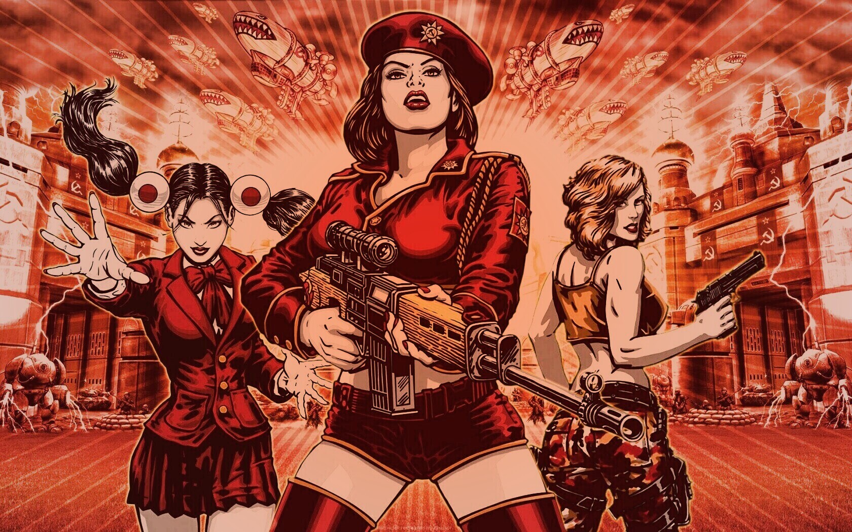 Red alert 3 обои