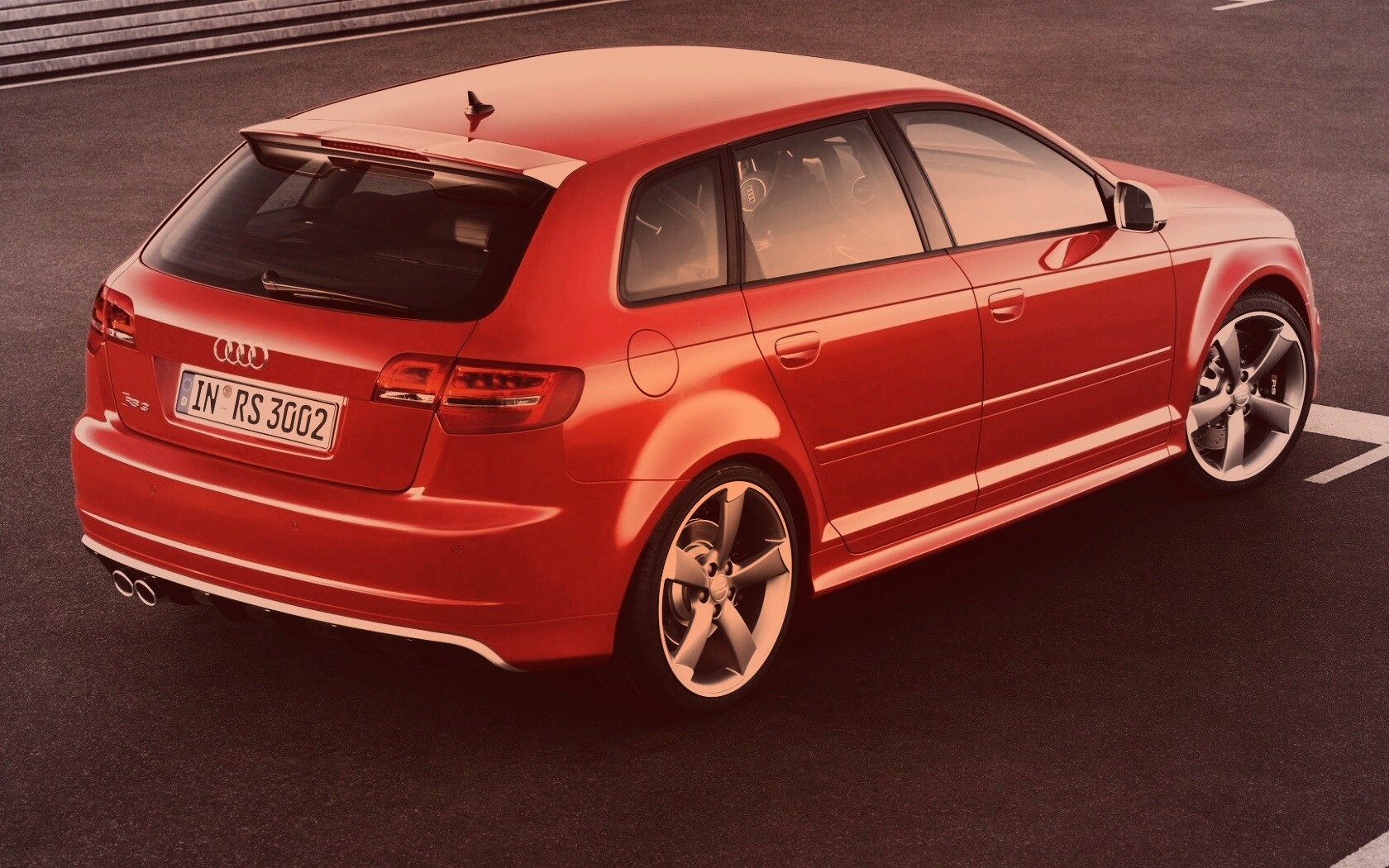 Audi RS3 фотографии обои