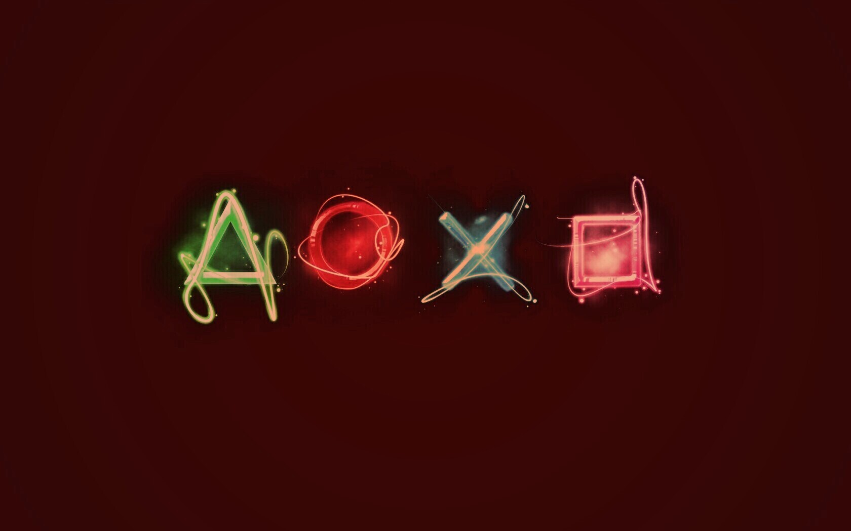 Кнопки контроллера Playstation обои