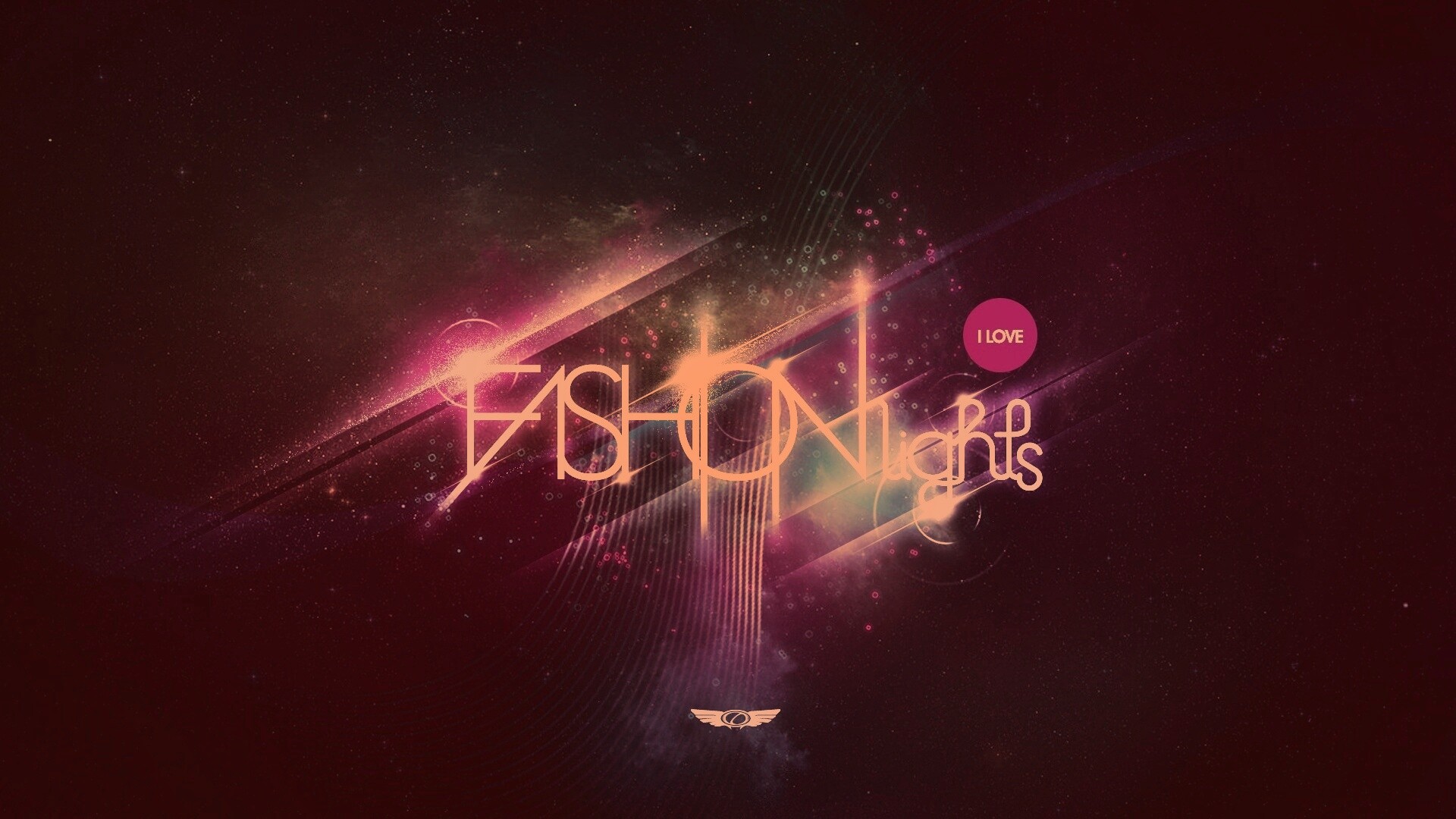 I love fashion lights обои