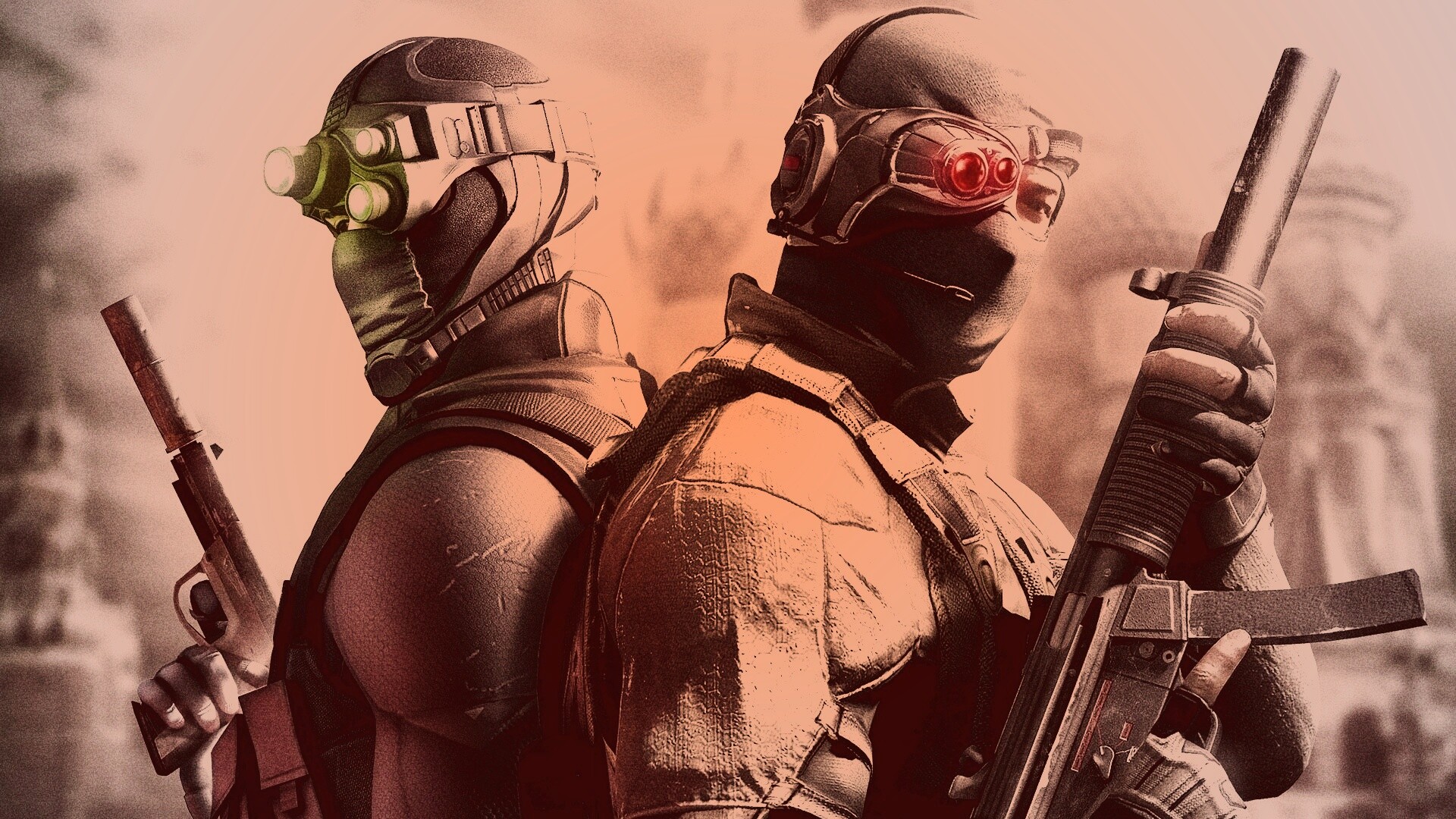 Герои Splinter Cell Conviction в Москве обои