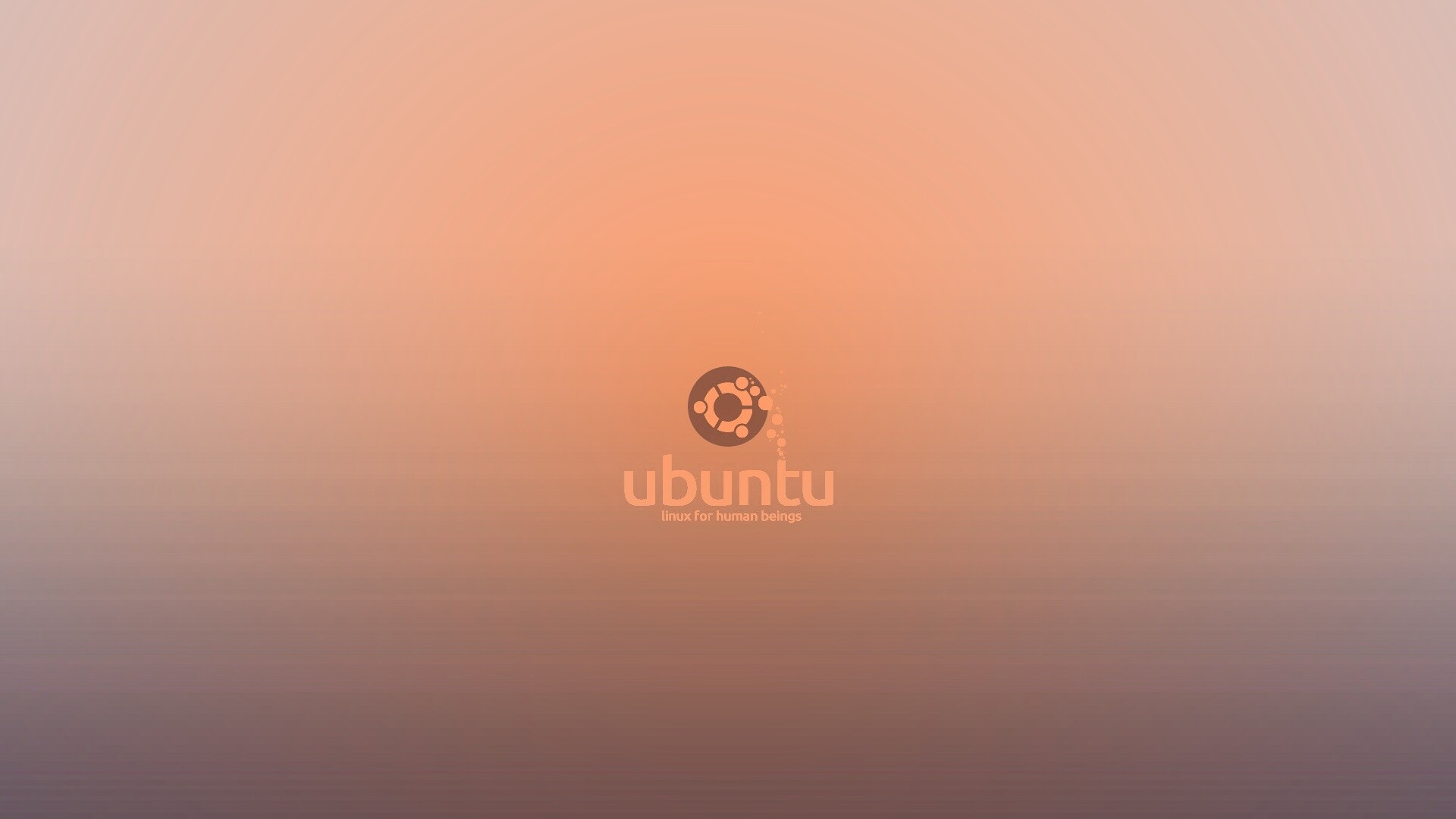 Логотип Ubuntu обои