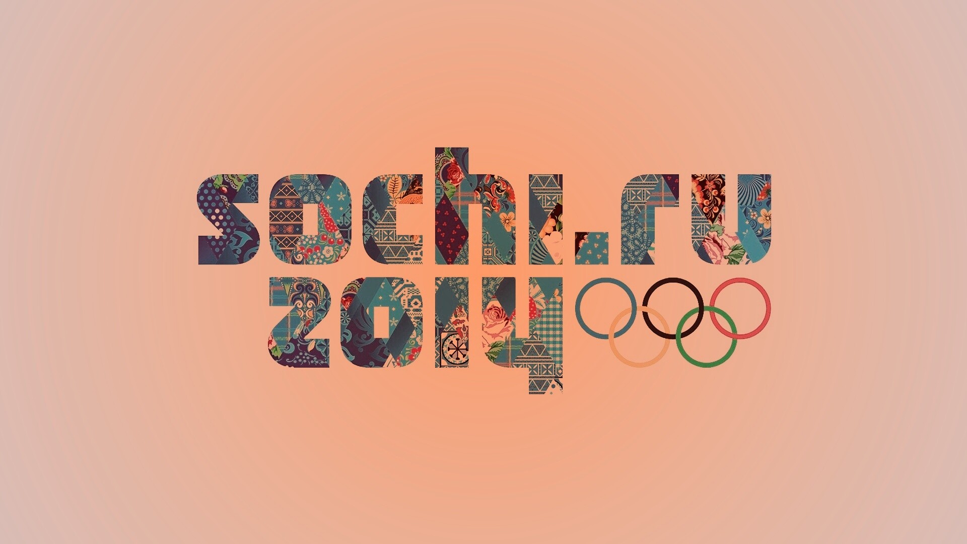 Логотип олимпиады Сочи 2014 обои