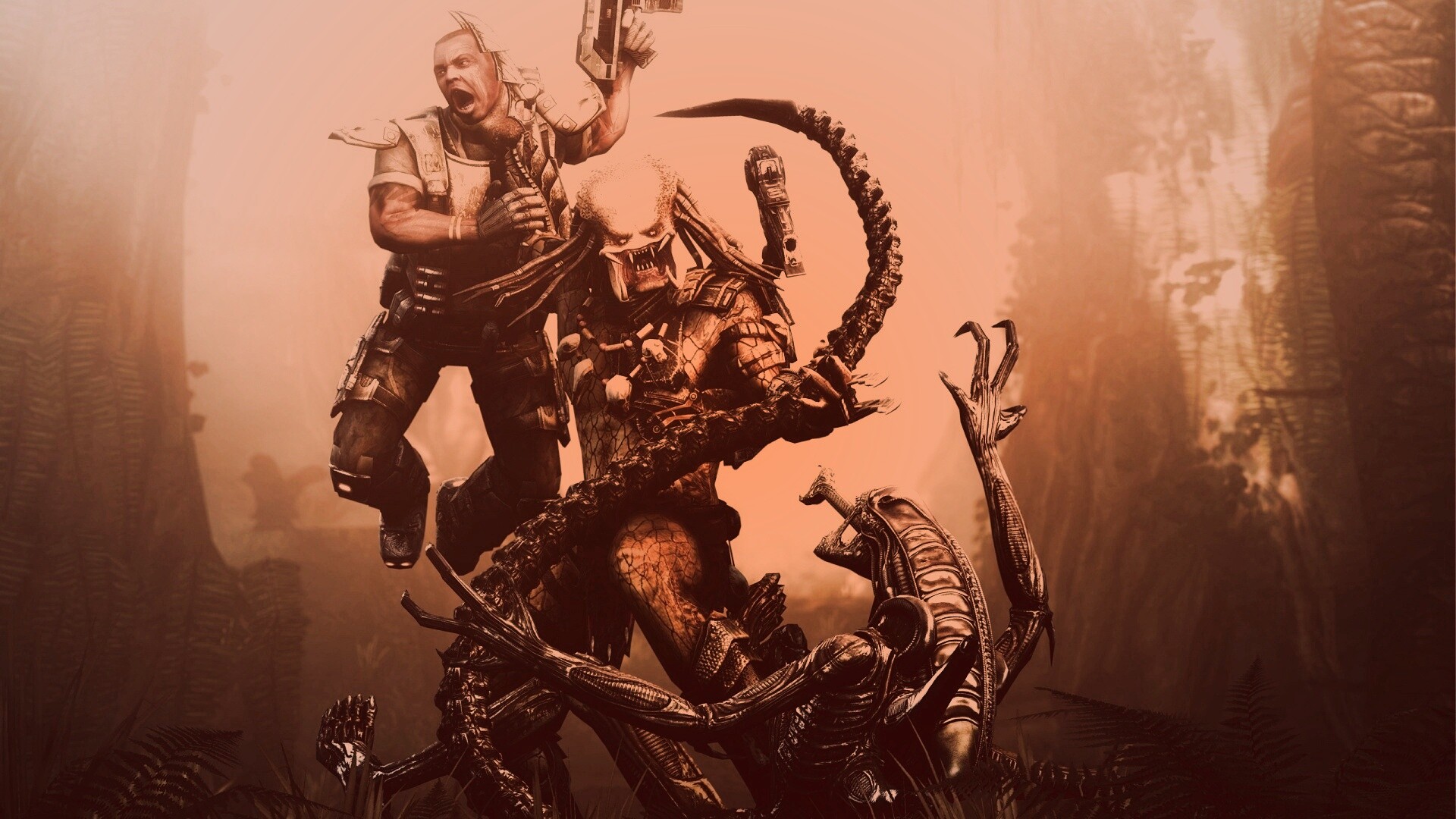 Alien vs Predator 2 обои