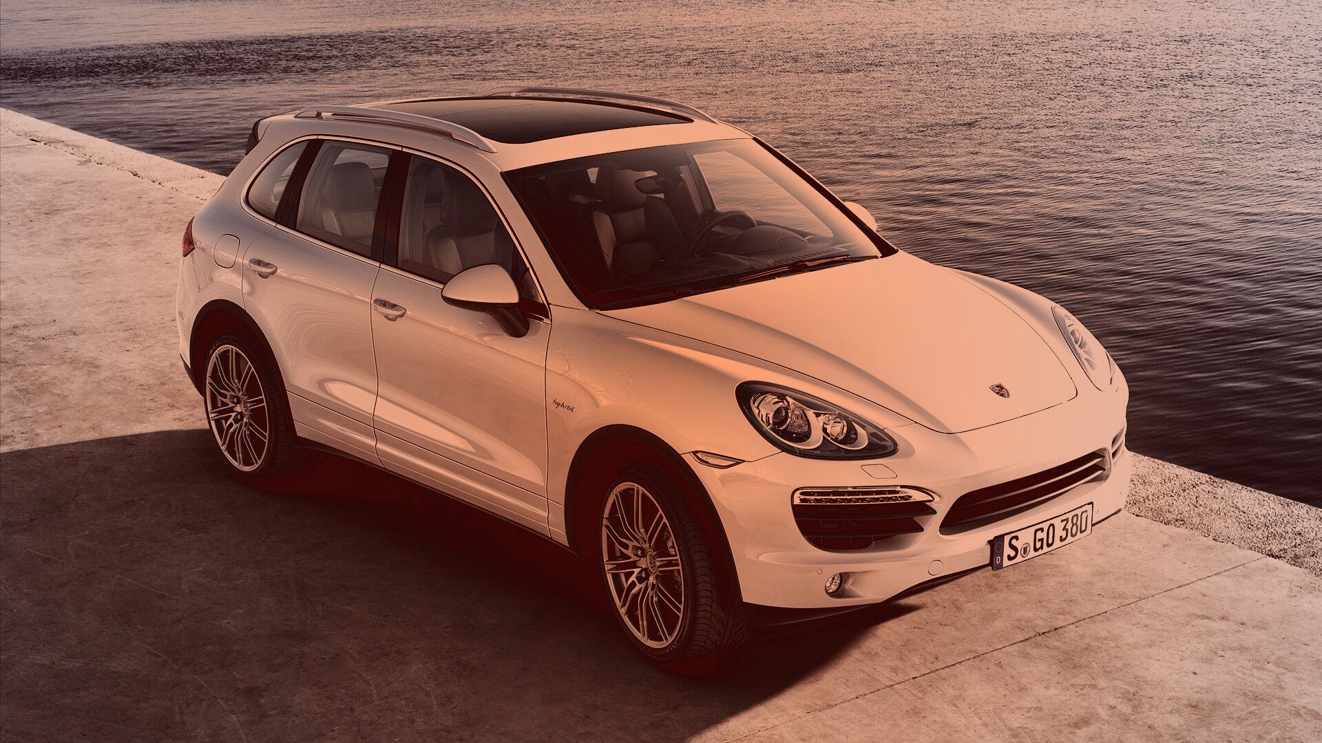 Porsche cayenne обои