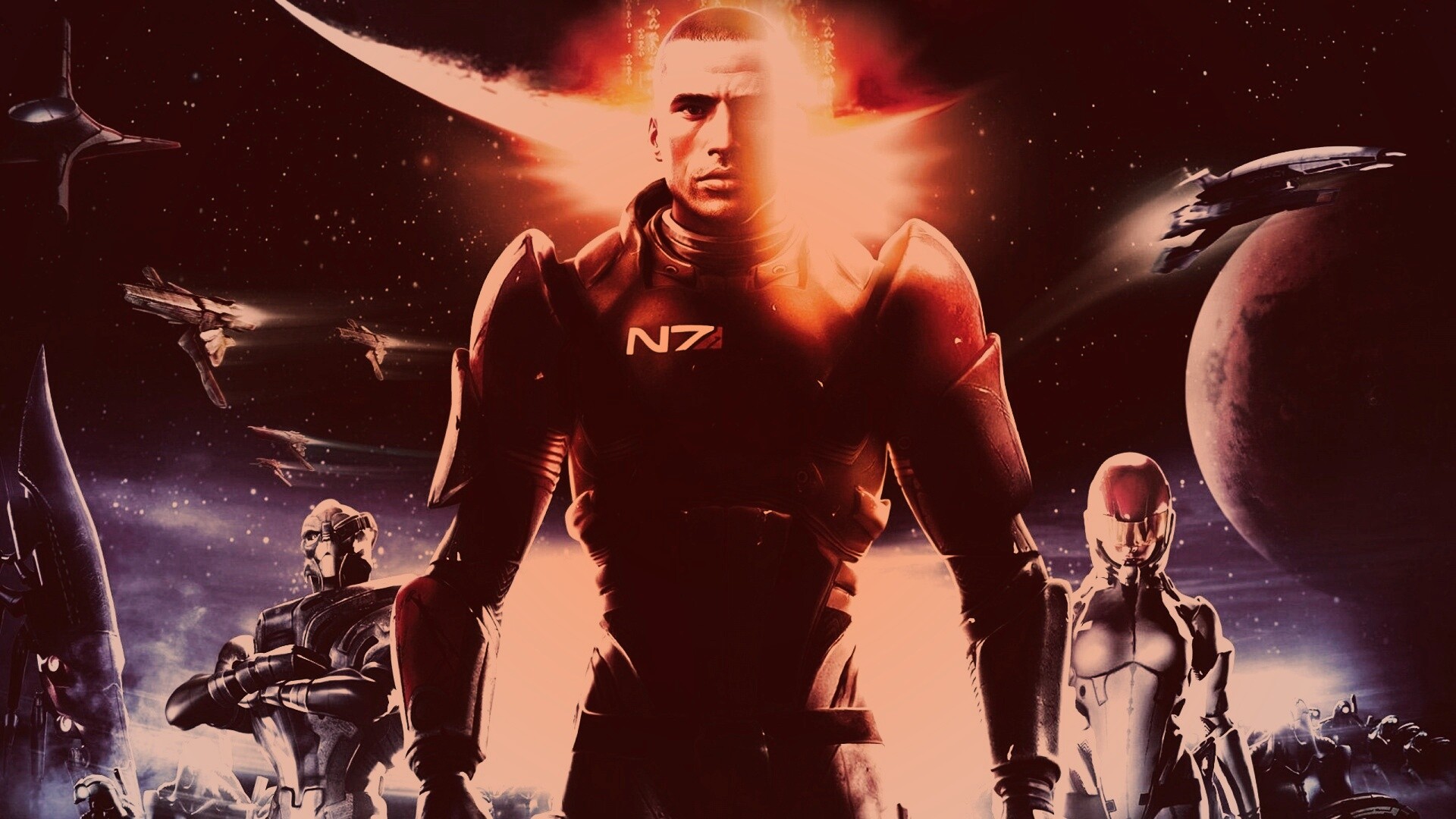 Mass Effect 1 обои