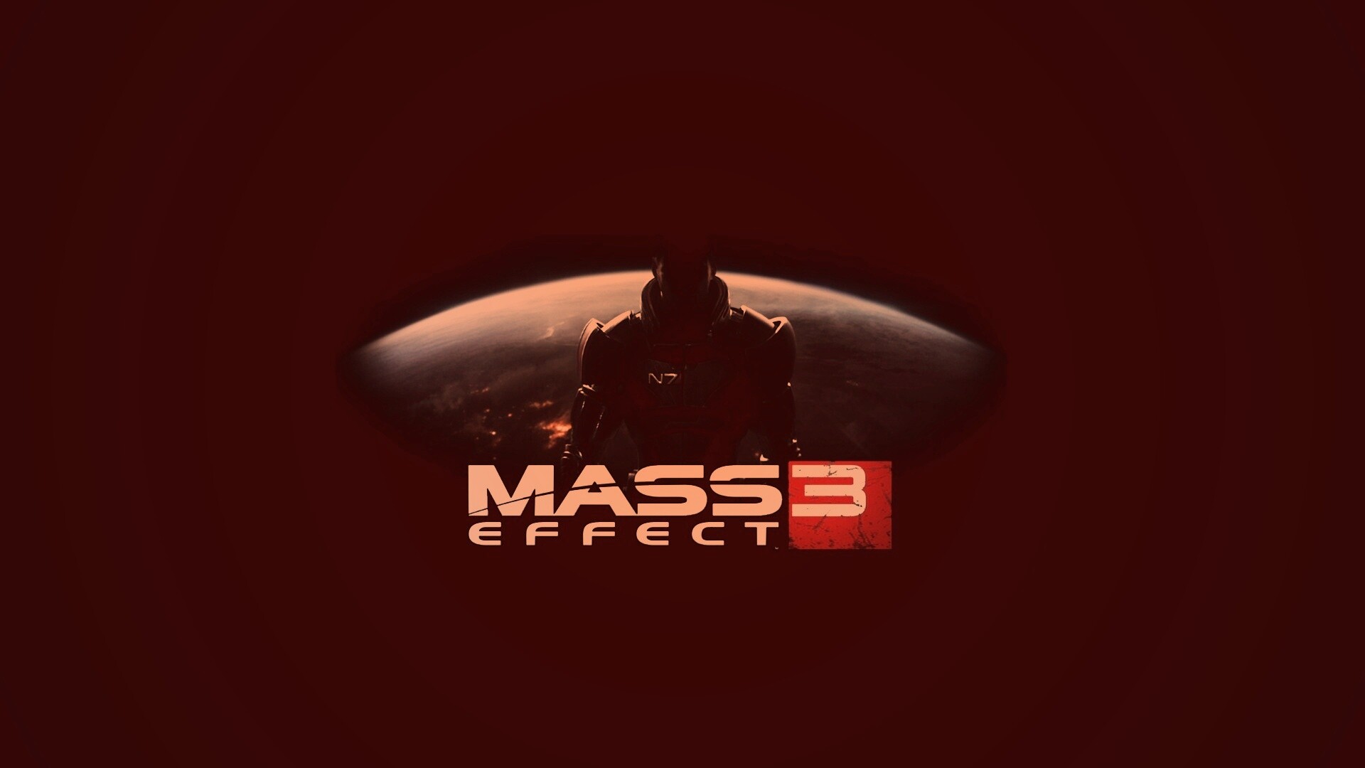 Заставка Mass Effect 3 обои