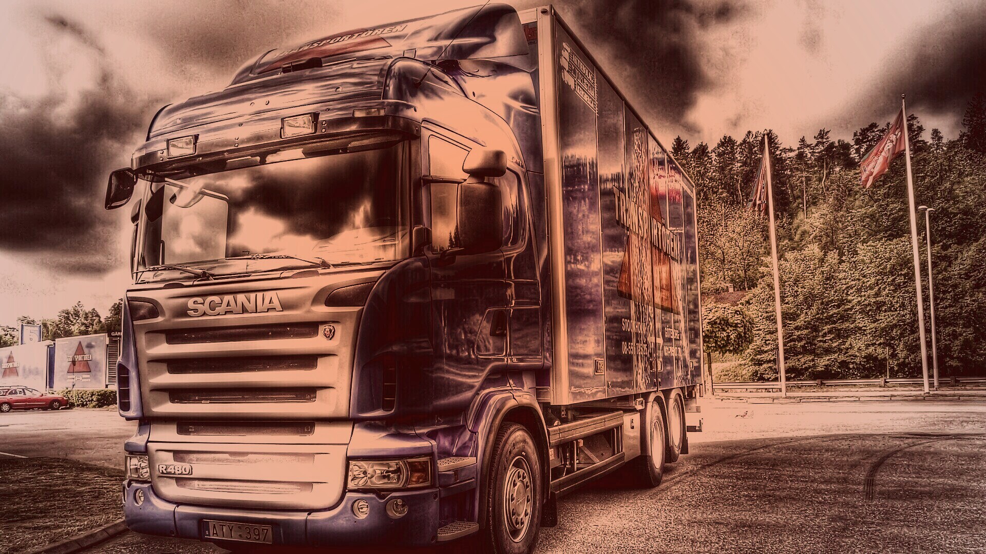 Scania обои