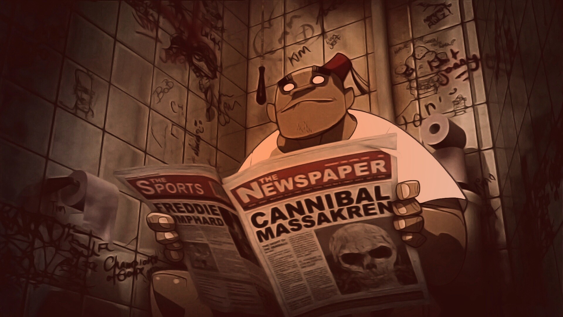 Рассел Хоббс из Gorillaz обои
