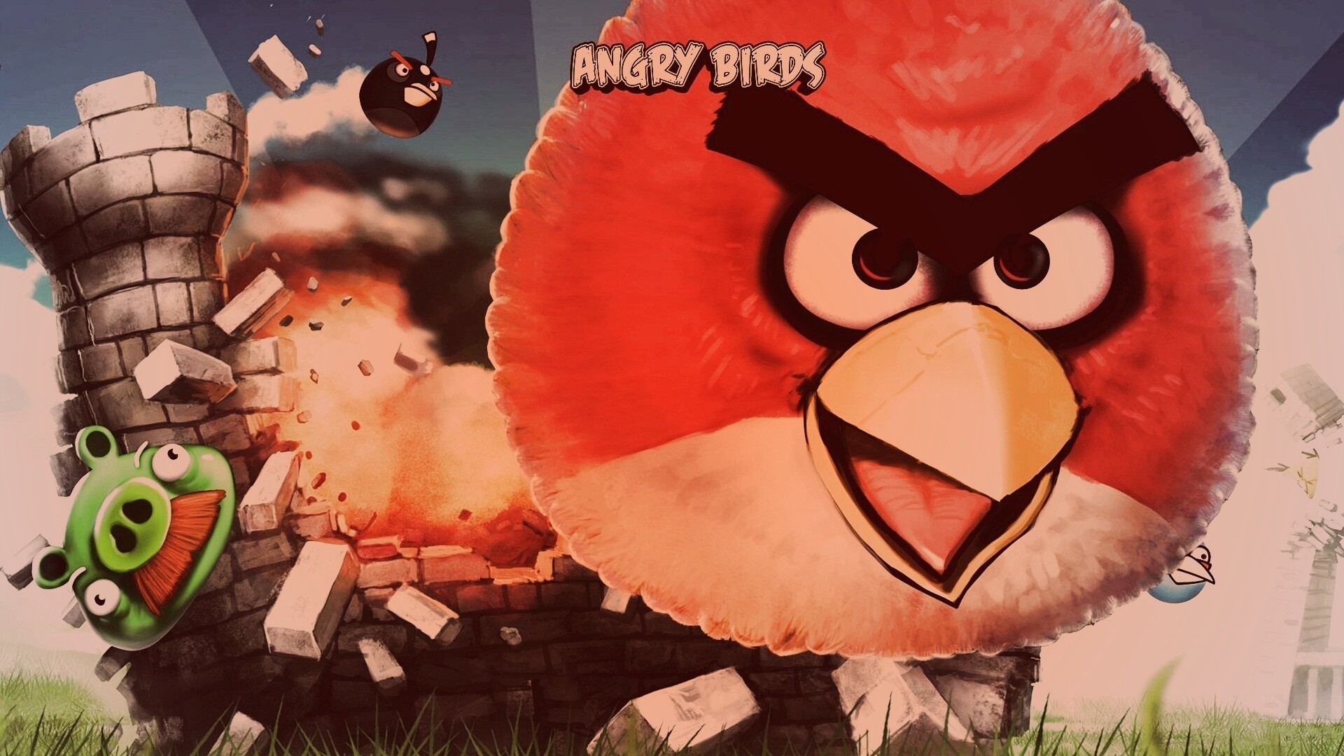 Angry Birds обои