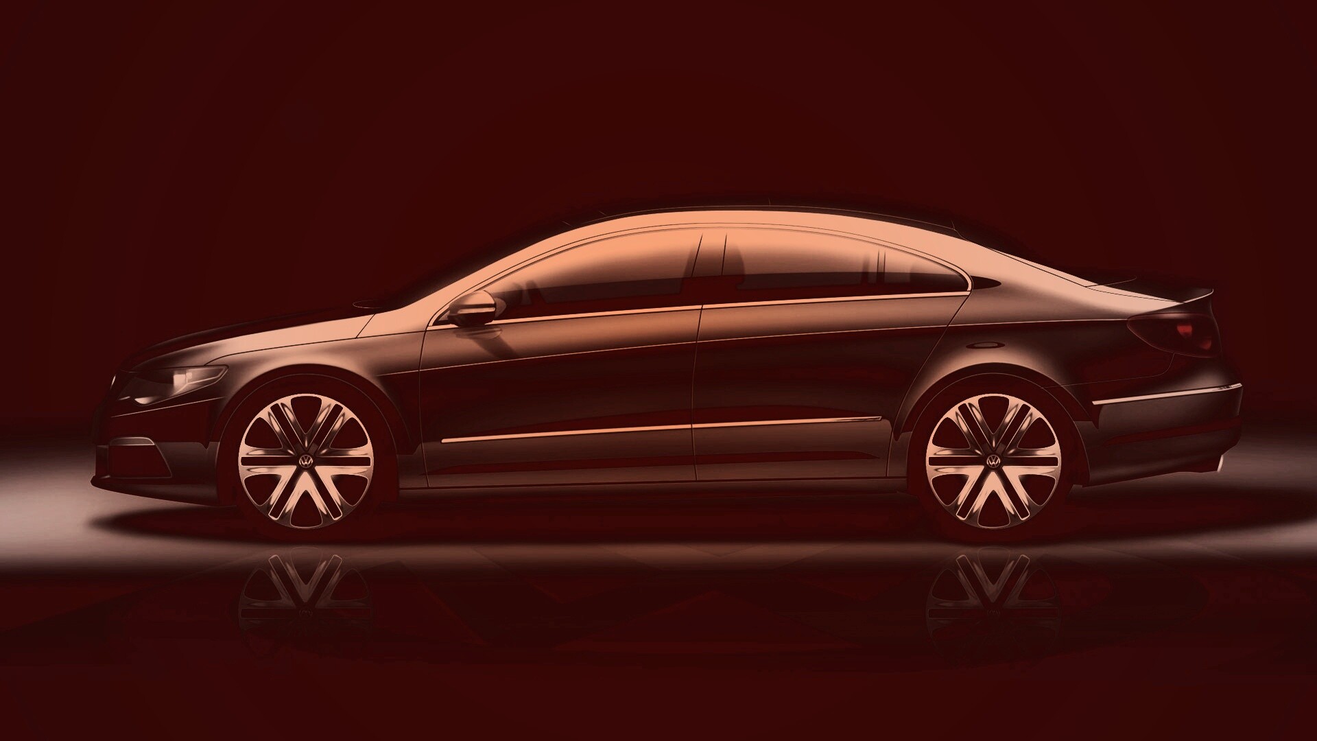 Концепт VolksWagen Phaeton обои
