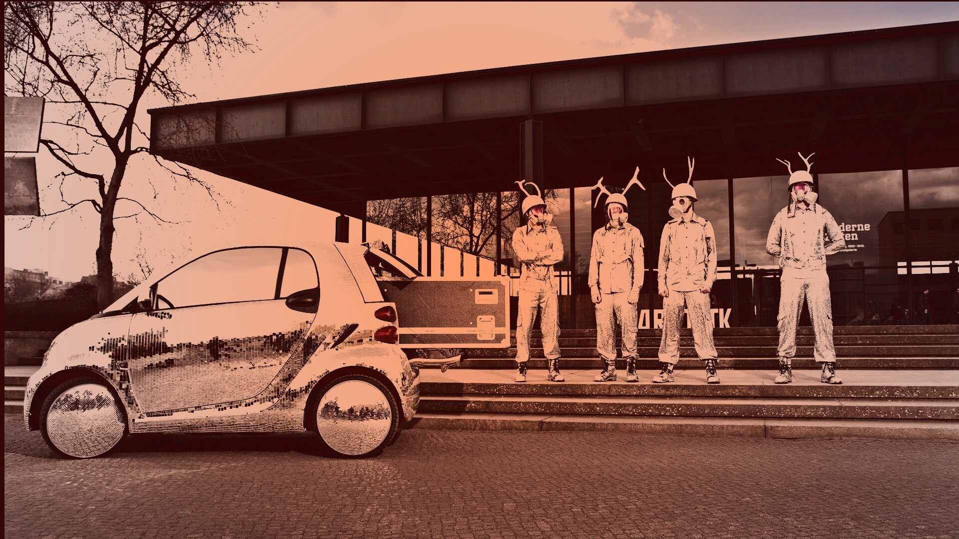 Smart Disco-Ball и 4 оленя обои