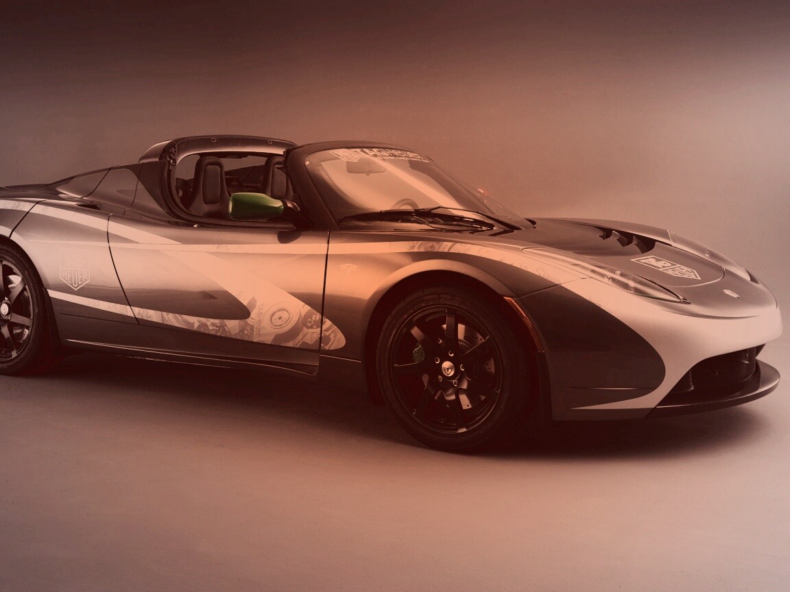 Tag Heuer Tesla Roadster обои