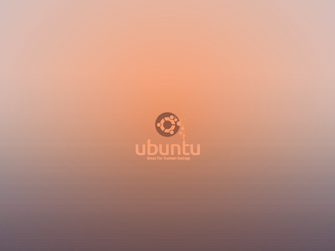 Логотип Ubuntu обои