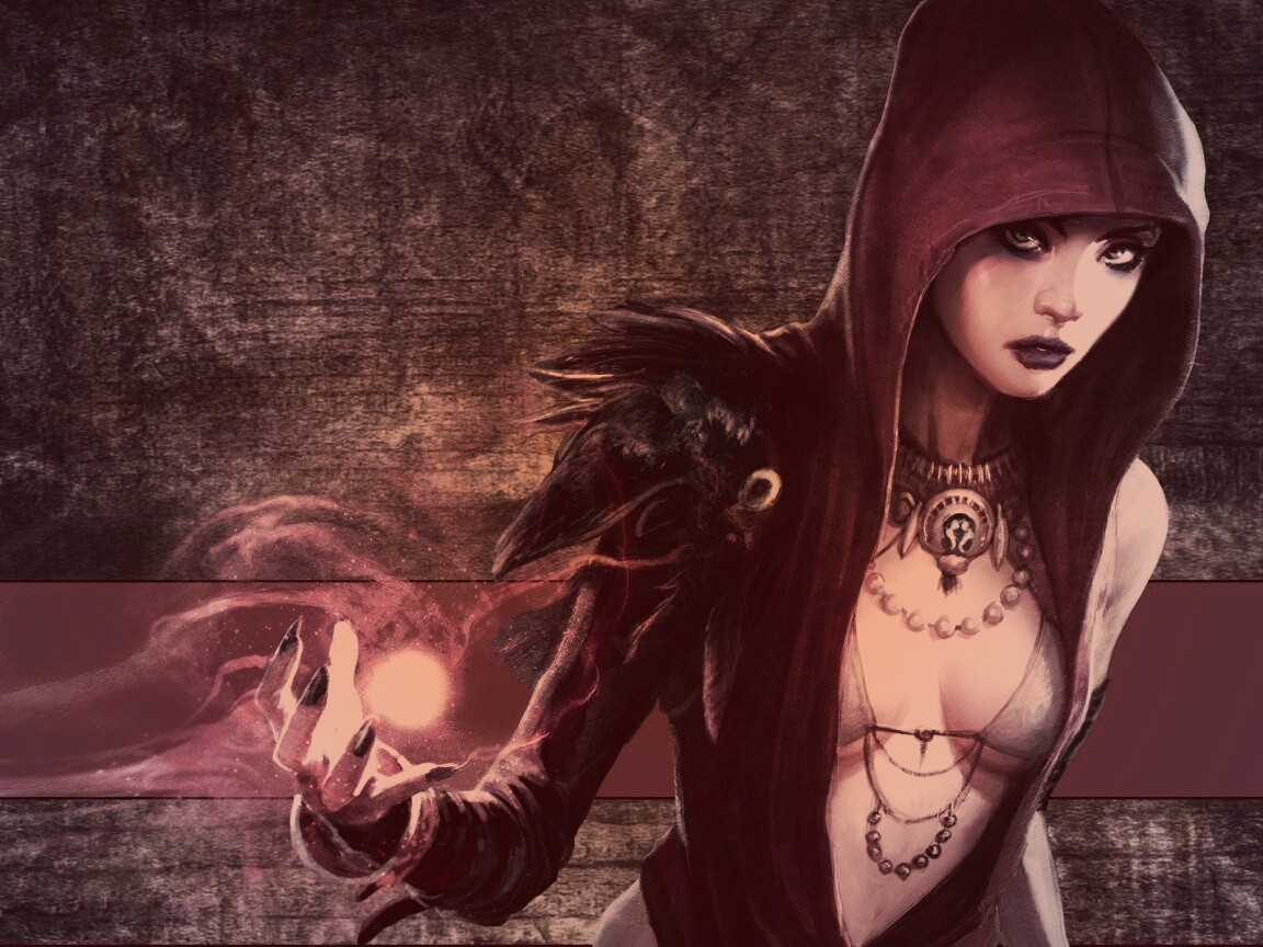 Морриган из Dragon Age обои
