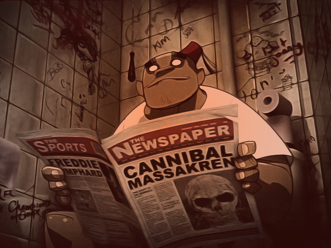 Рассел Хоббс из Gorillaz обои