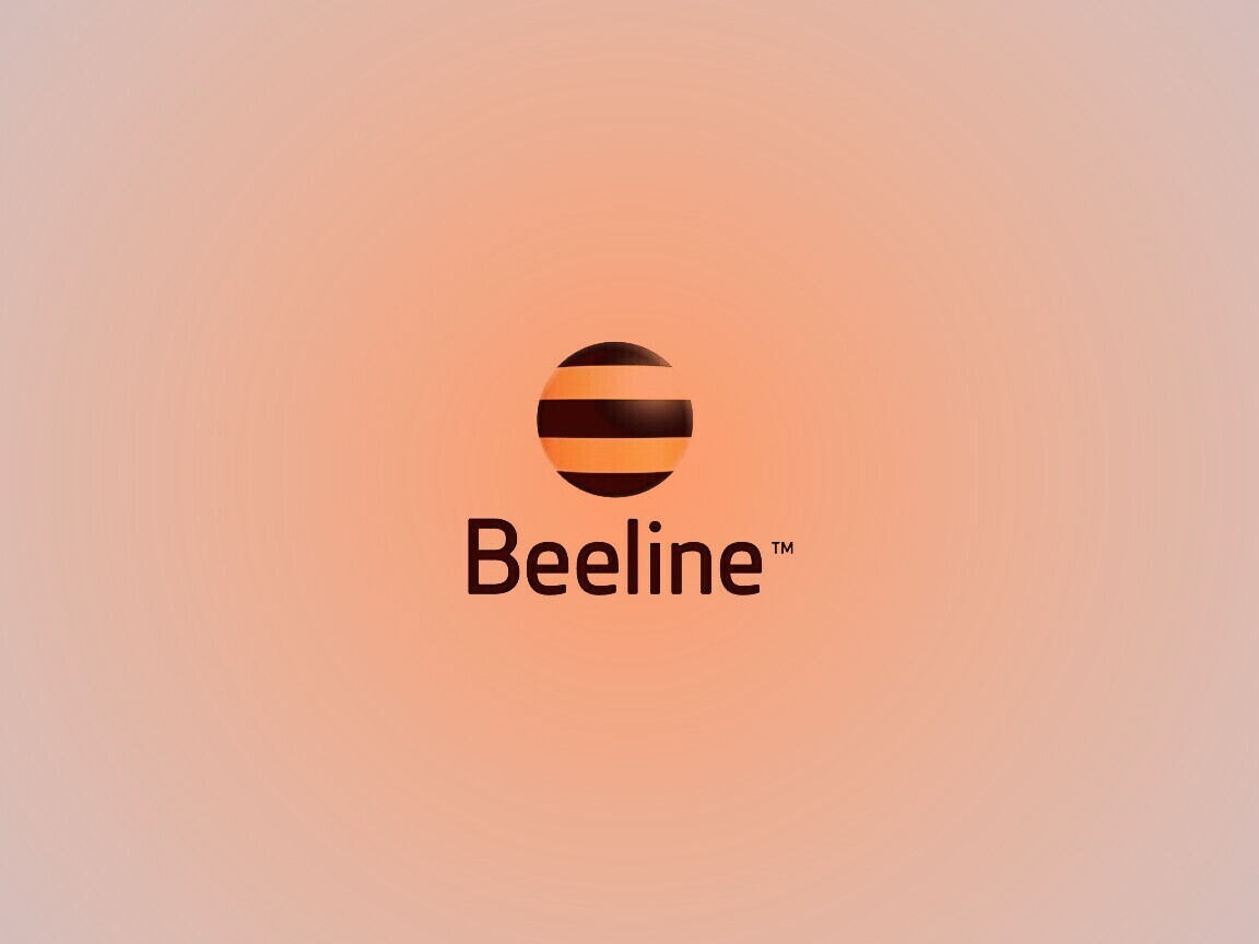 Логотип beeline обои