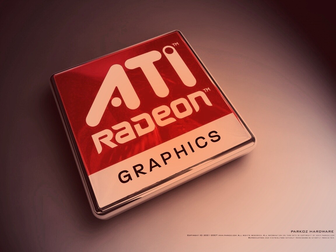 Логотип Ati Radeon Graphics обои