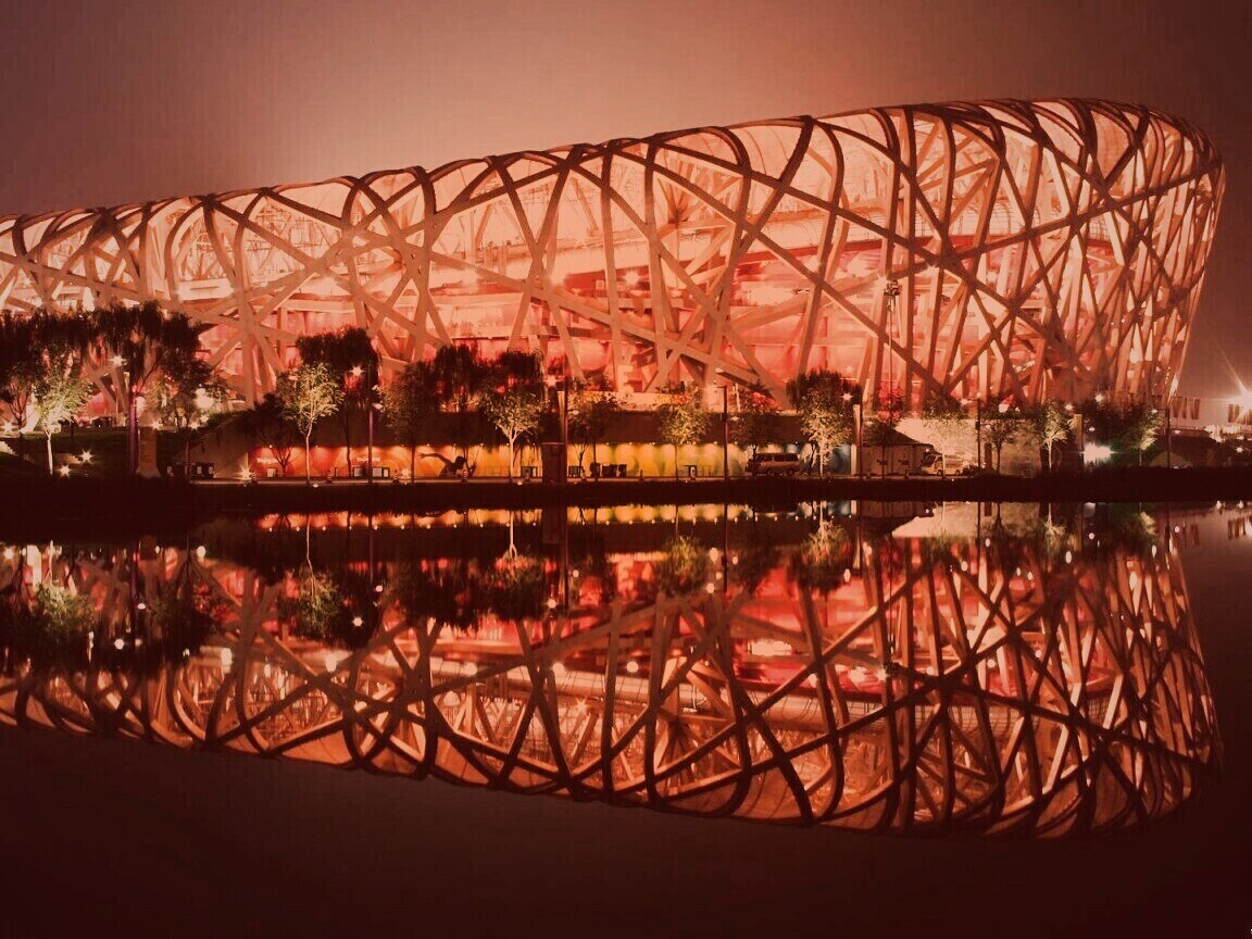 Олимпийский стадион Birds Nest обои