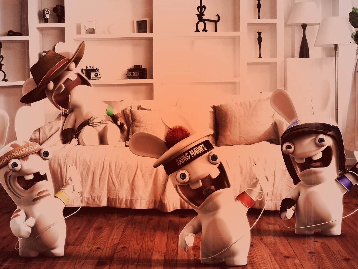 Raving Rabbids wii обои