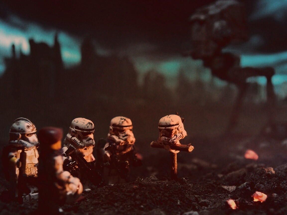 Могила Lego штурмовика обои