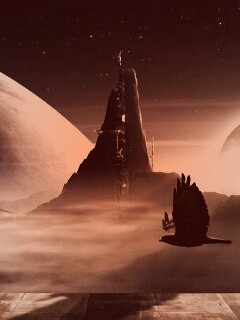 Город на другой планете обои