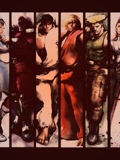 Герои игры Street FIghter обои