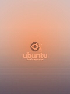 Логотип Ubuntu обои